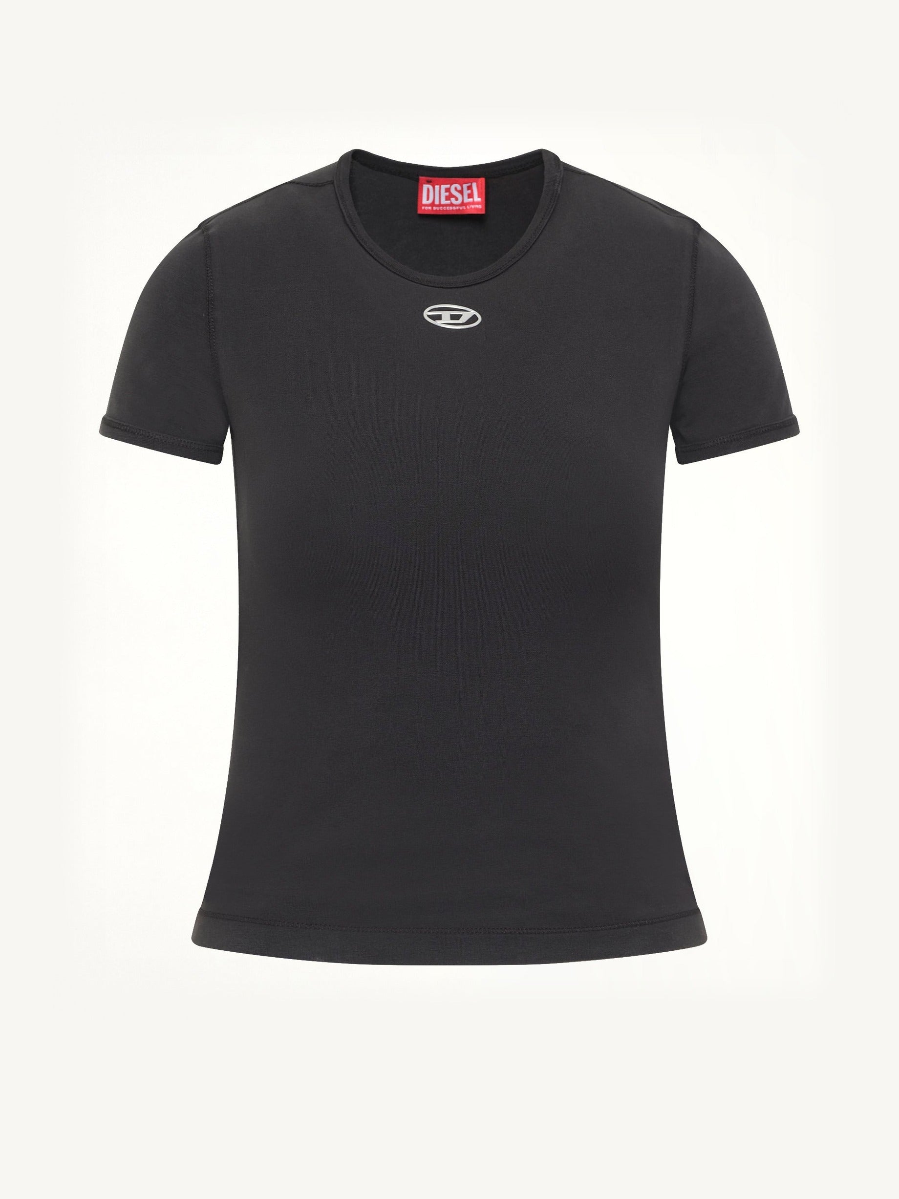 T-UNCUTIESLONG-OD T-Shirt in Black