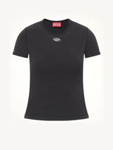 T-UNCUTIESLONG-OD T-Shirt in Black