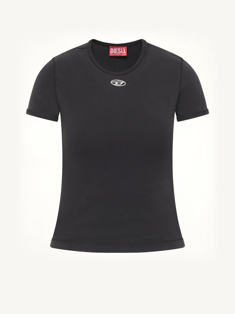 T-UNCUTIESLONG-OD T-Shirt in Black