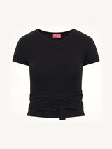 T-BUNNY-TAIL-S1 T-Shirt in Black