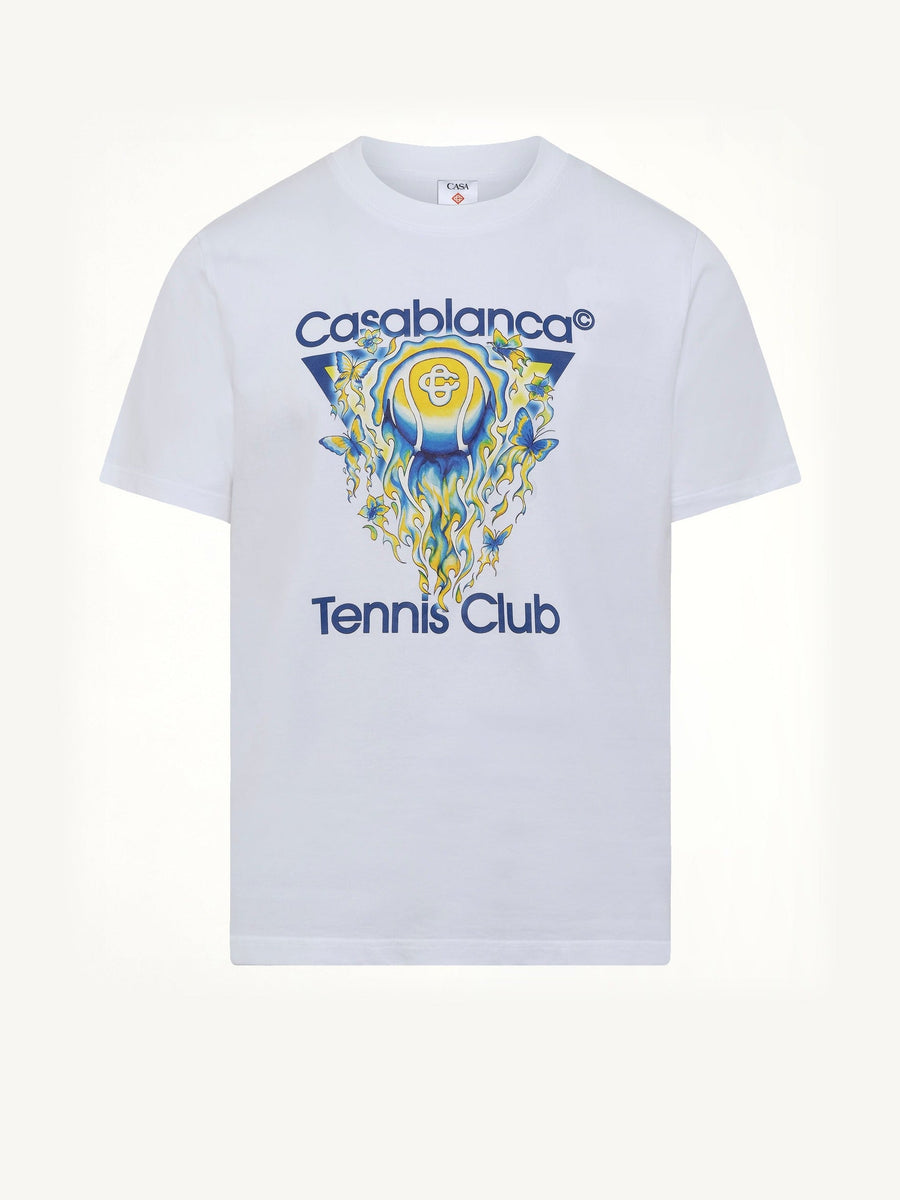 Tennis Club Icon Classic T-Shirt in White