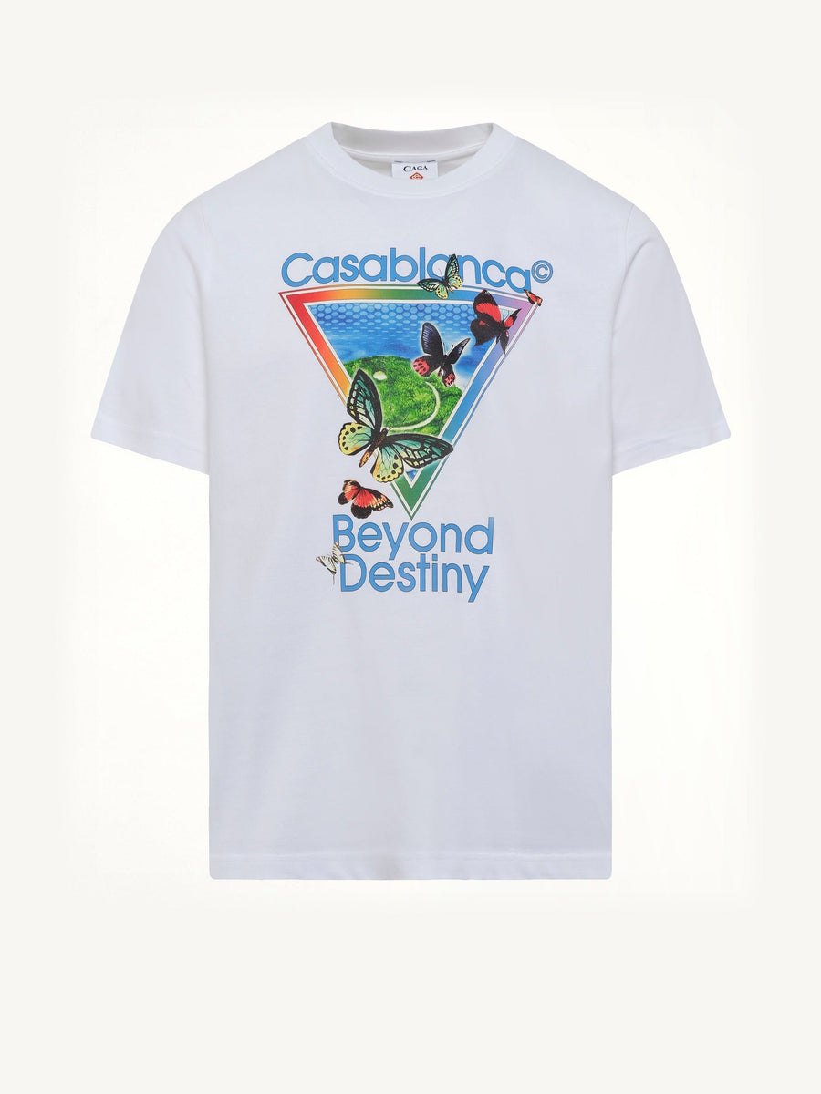 Tennis Club Icon Beyond Destiny Classic T-Shirt in White
