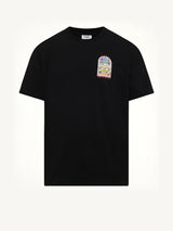Tennis Landscape Classic T-Shirt in Black