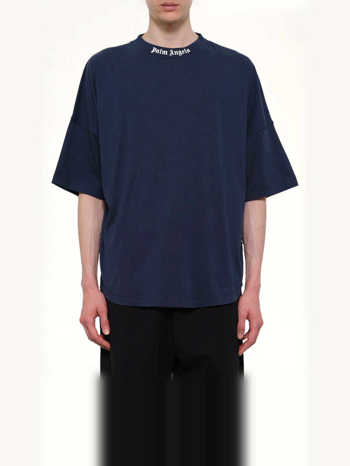 Classic Logo Over T-Shirt in Navy Blue