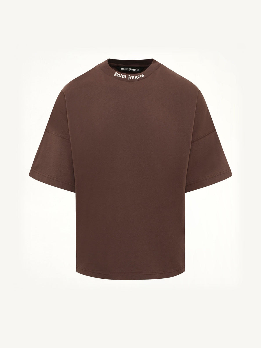 Classic Logo Over T-Shirt in Brown
