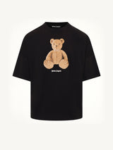 Bear Over T-Shirt in Black/Brown