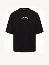 Classic Logo Over T-Shirt in Black/Off White