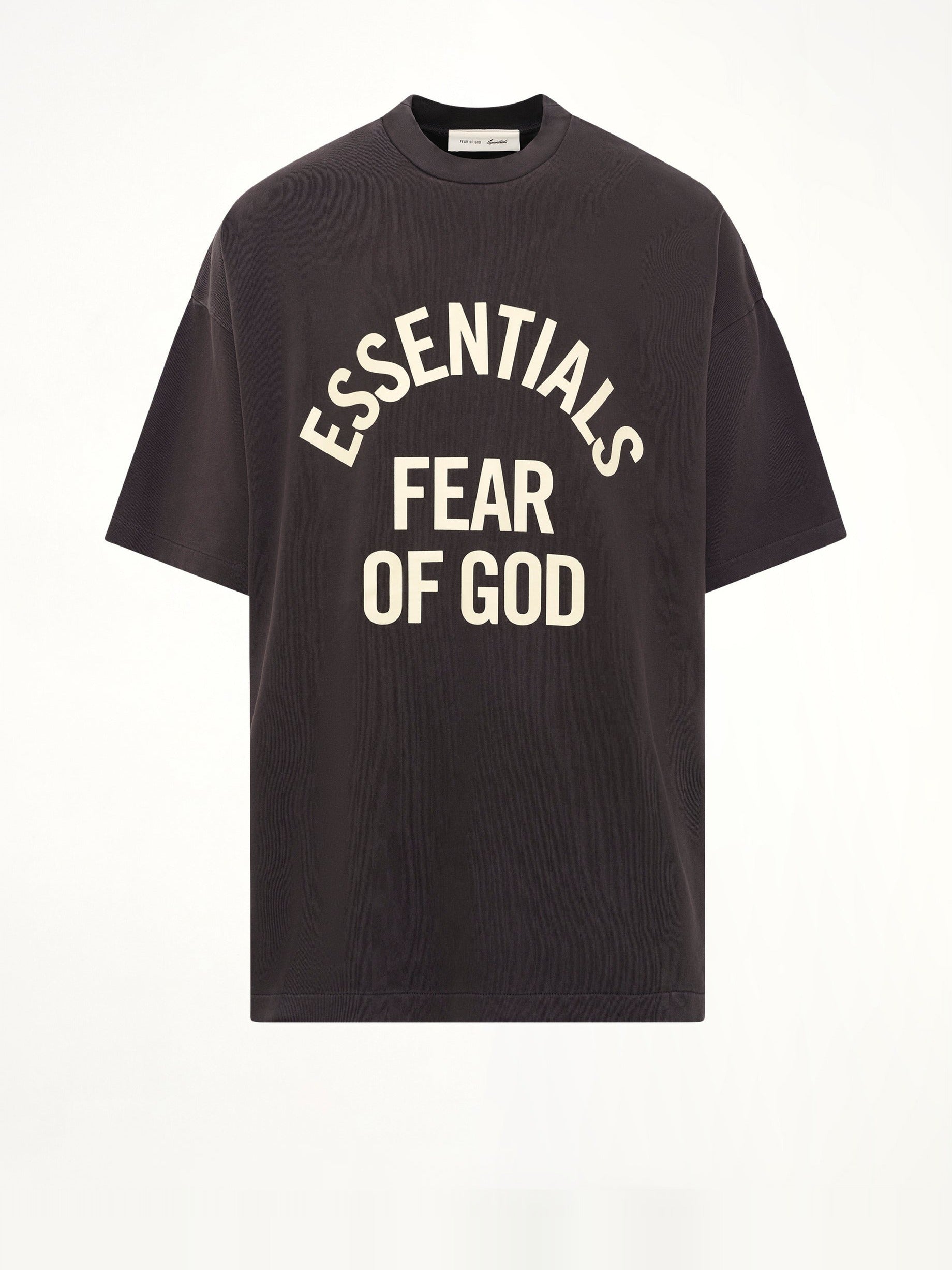 Campus 90's Short Sleeve T-Shirt in Faded Black