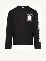 DSMU Long Sleeve T-Shirt in Black