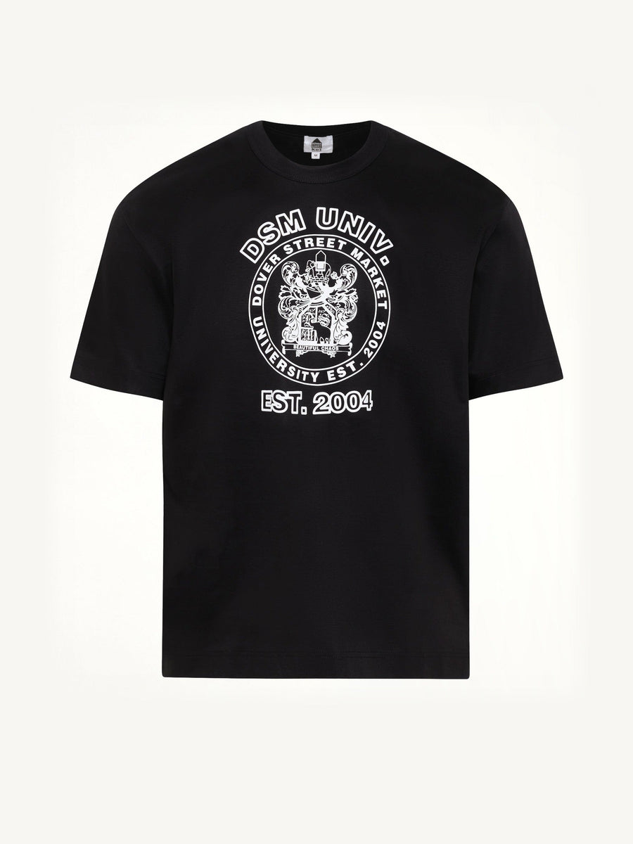 DSM Univ' T-Shirt in Black