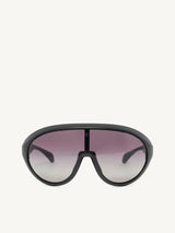 Rick Owens x Moncler Sunglasses in Black