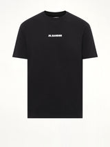 Crewneck Small Logo  T-Shirt in Black