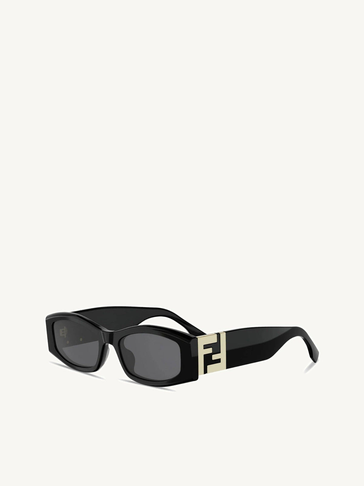 Forever Fendi FE40204I Acetate Sunglasses in Black