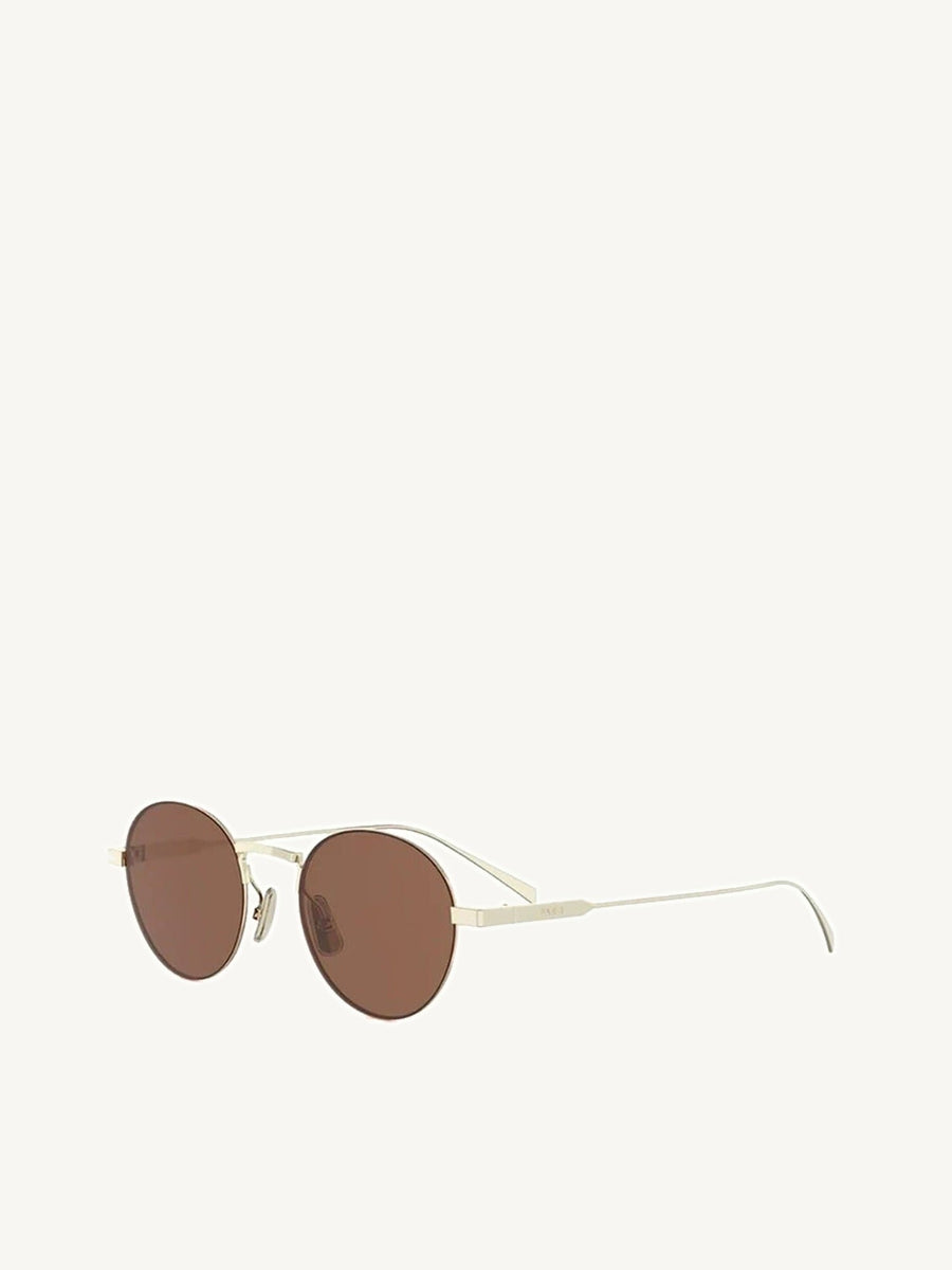 Celine CL40346U Metal Sunglasses in Shiny Gold
