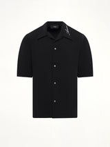 Amiri Camp Shirt in Black