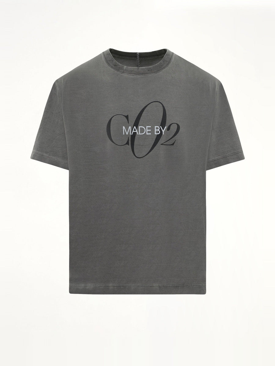 Co2 Air Yarn T-Shirt in Charcoal