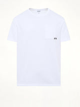 Two-Tone Anagram Relaxed Fit T-Shirt in White