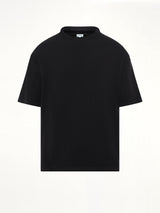 Twisted Rib Top in Black