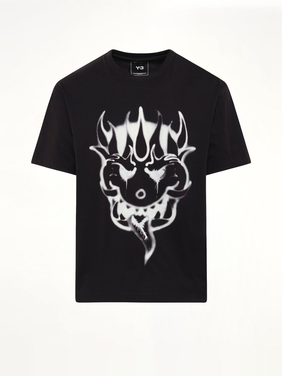 Yaksha Graphic T-Shirt in Black