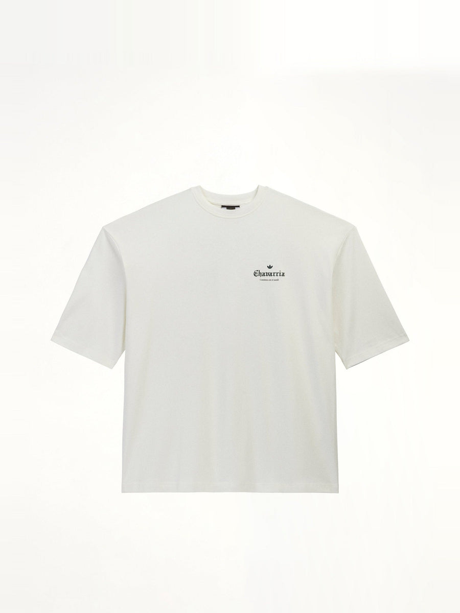 Adidas x Chavarria Merch Mexico T-Shirt in Off White
