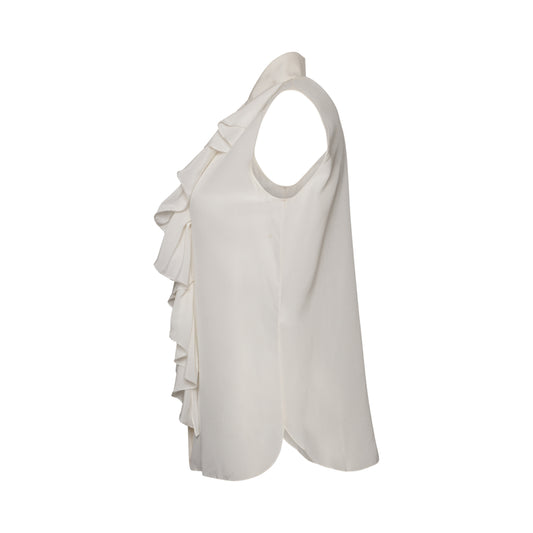 Sleeveless Top in White