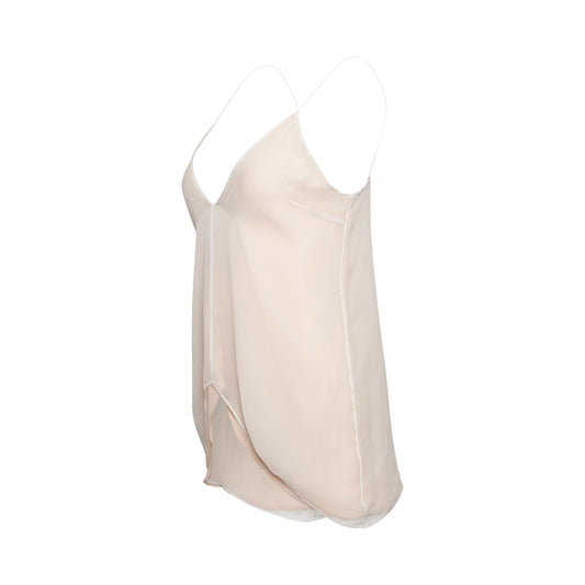 Chloe Thin Strap Camisole in Cream