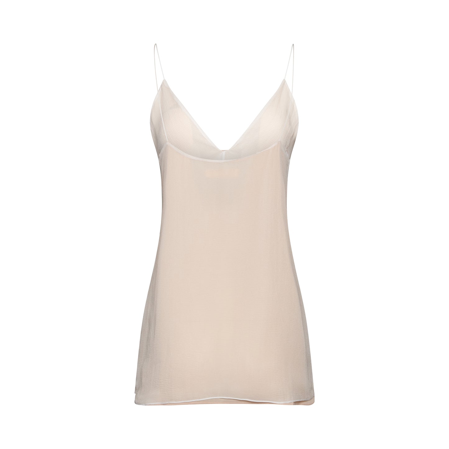 Chloe Thin Strap Camisole in Cream