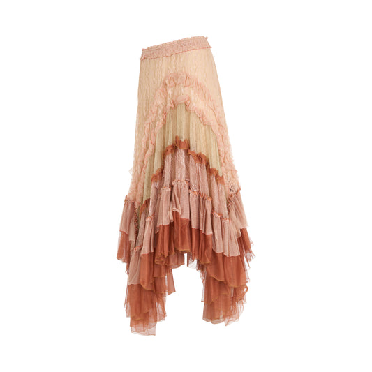 Skirt in Peach