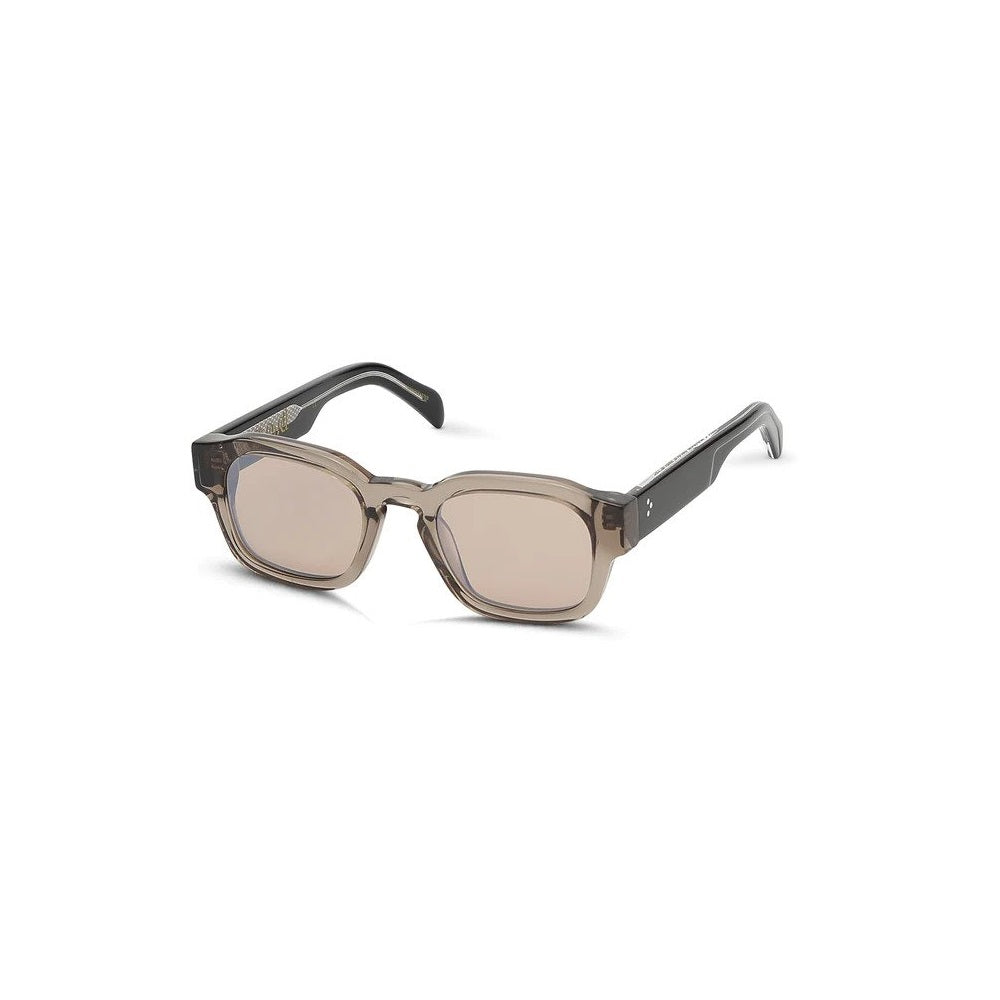 Thirty II Sunglasses with Brown Flash Lens in Crystal Grey