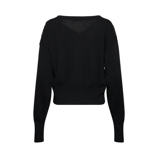 Pullover Sweater in Black