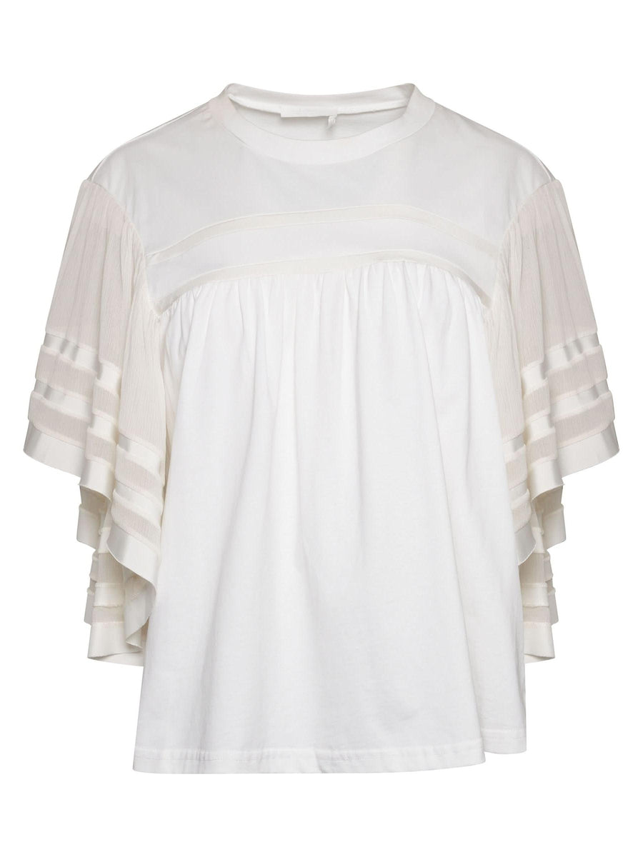 Haut Top in Optic White