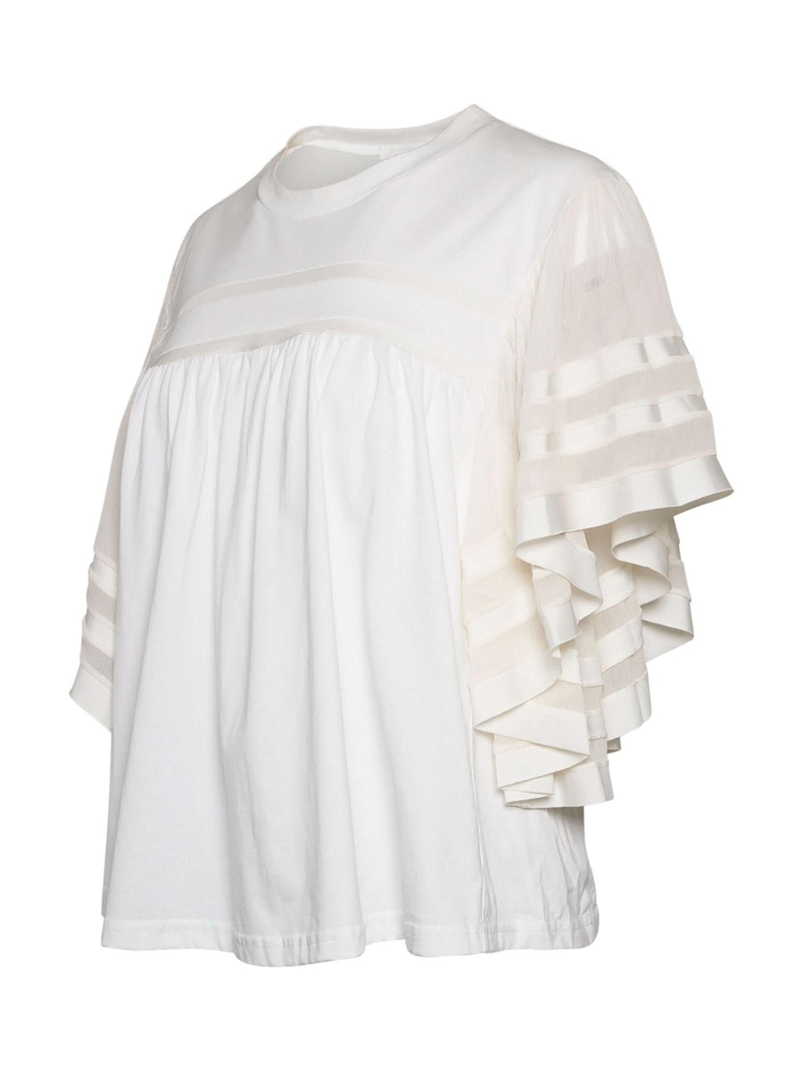 Haut Top in Optic White