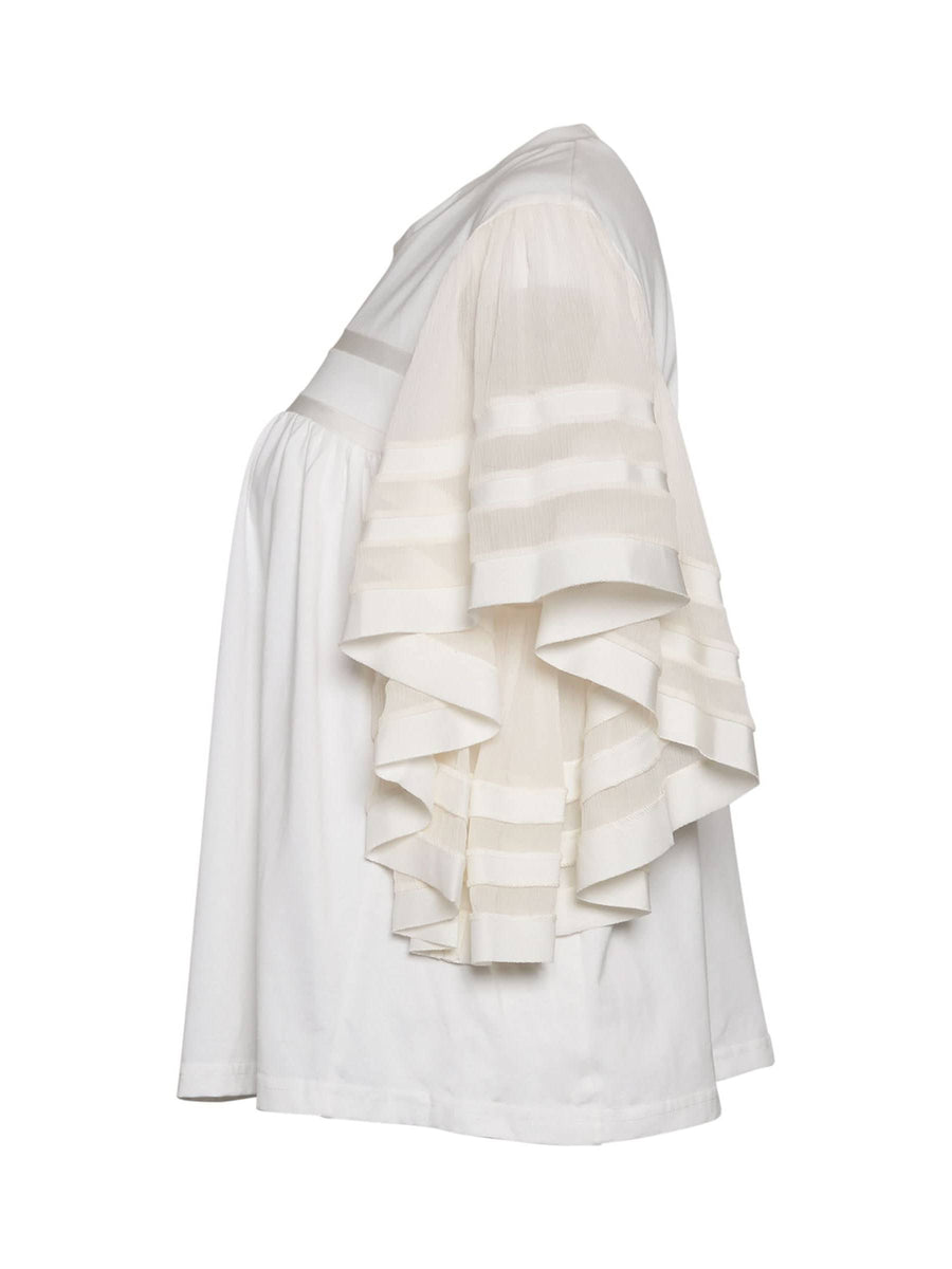 Haut Top in Optic White