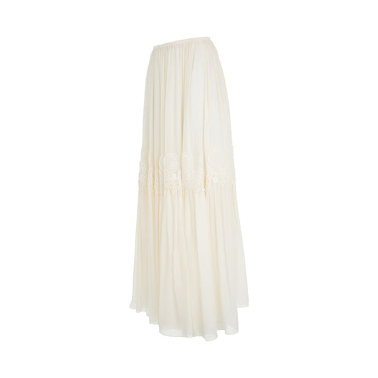 Jupe Skirt in White