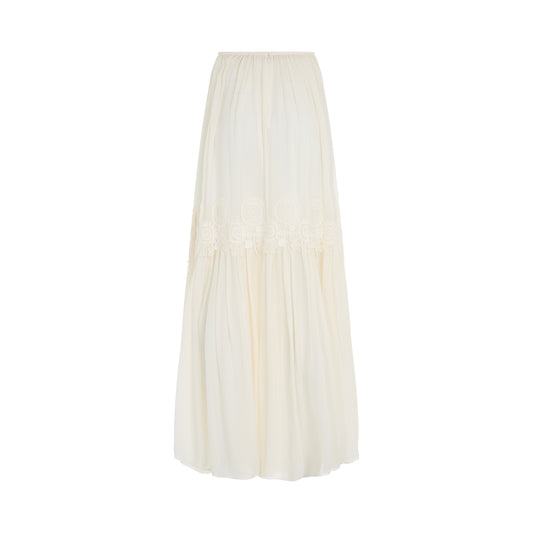 Jupe Skirt in White