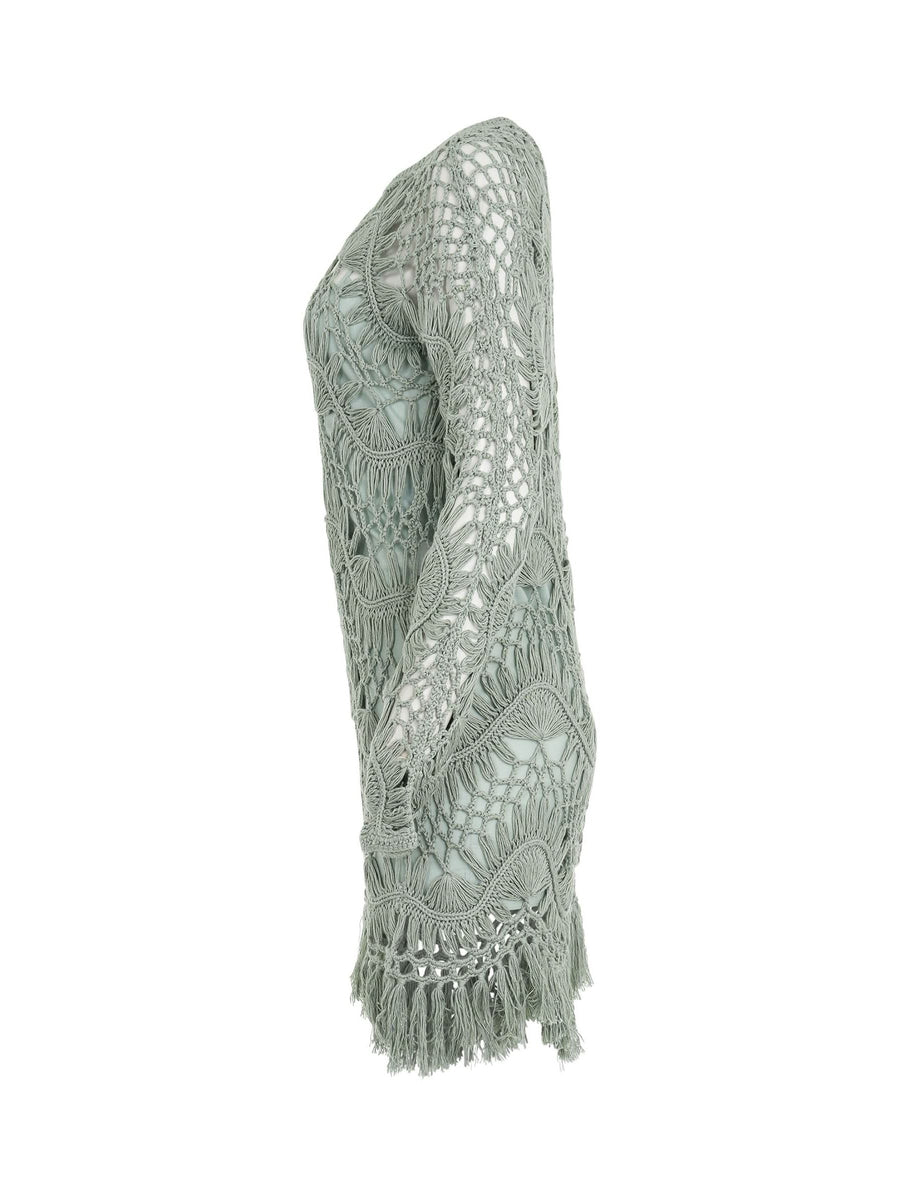 Robe Dress in Sea