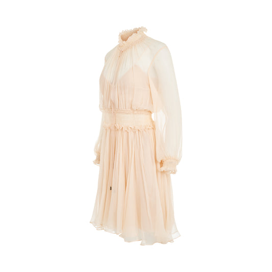 Robe Dress in Beige