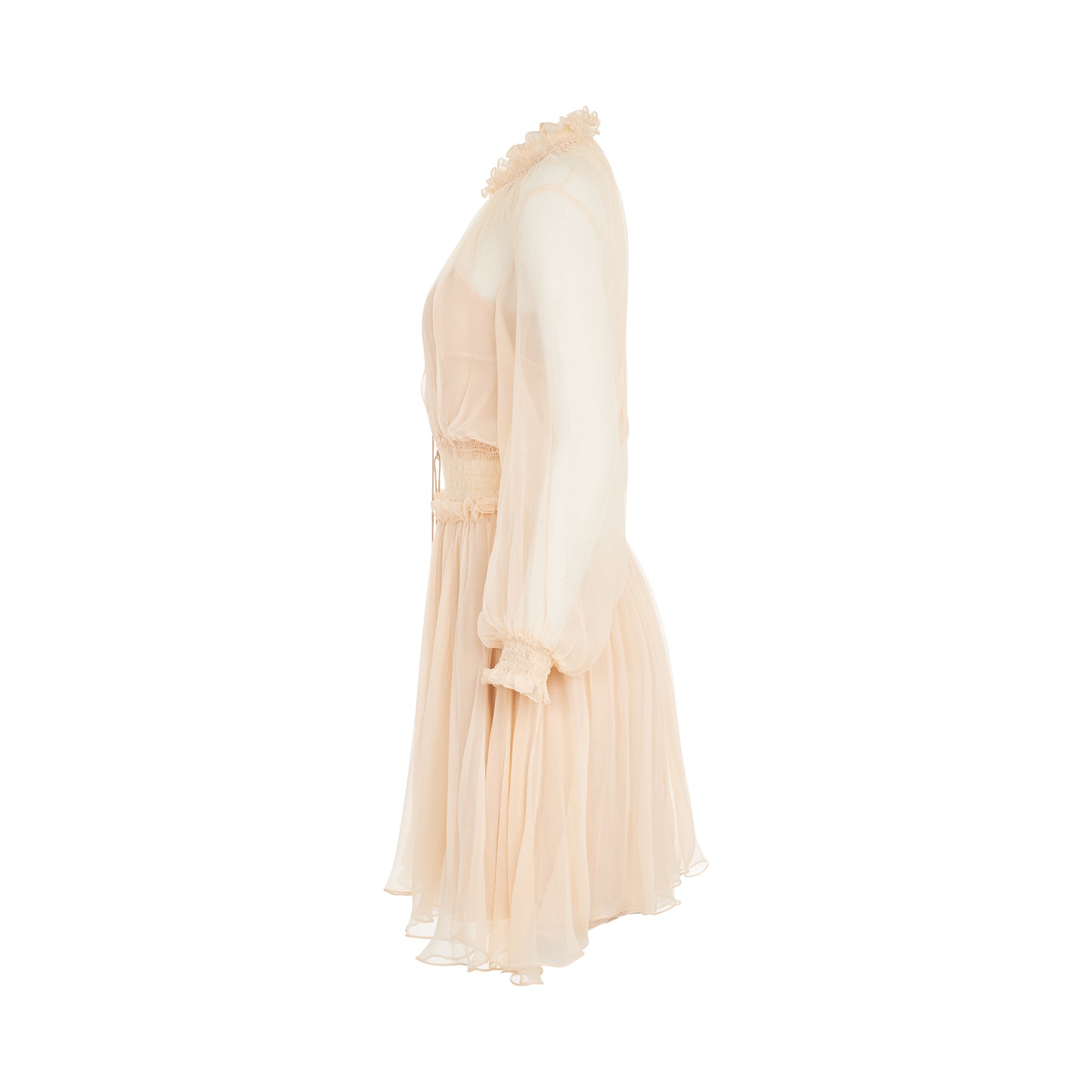 Robe Dress in Beige