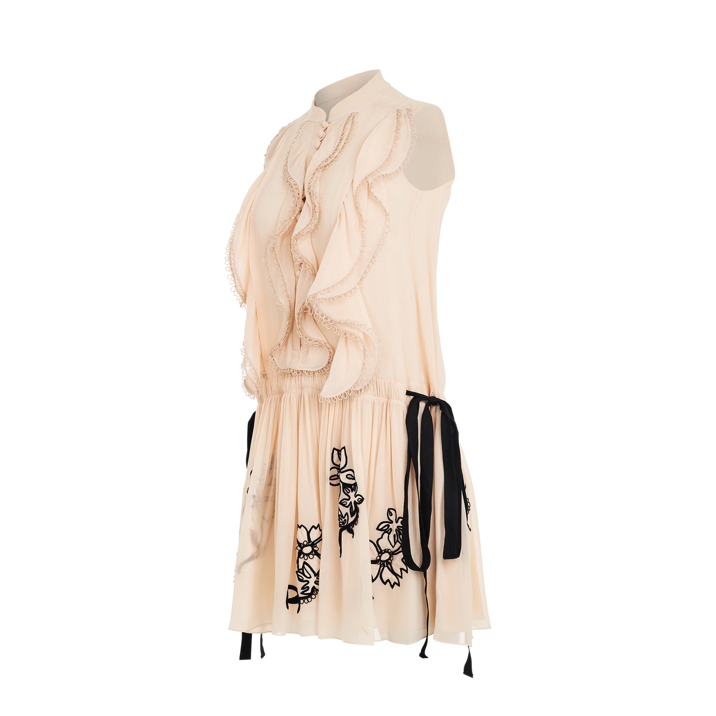 Robe Dress in Beige