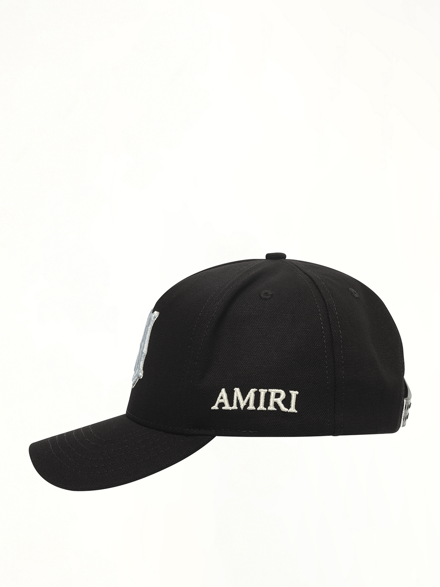 MA Outline Canvas Hat in Black/Blue