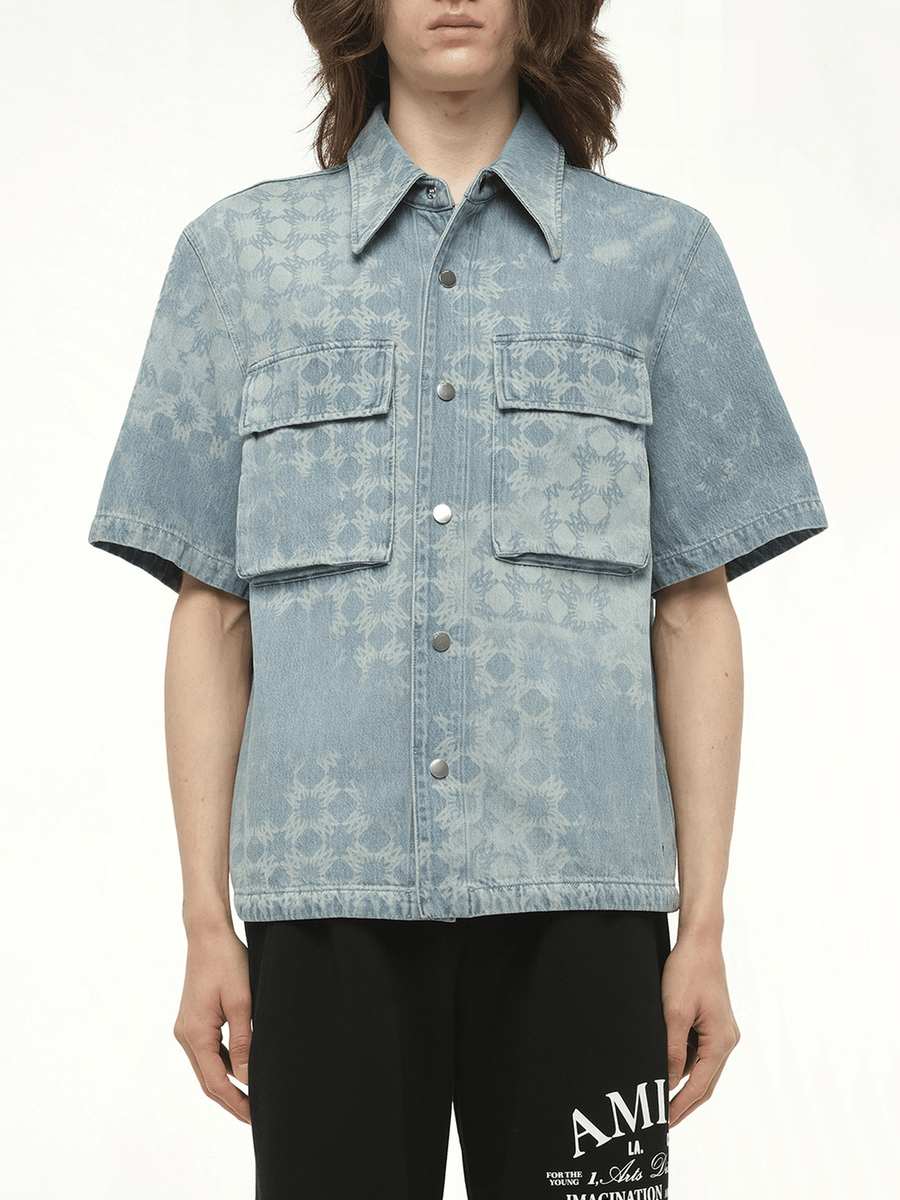 MA Quad Denim Shirt in Indigo