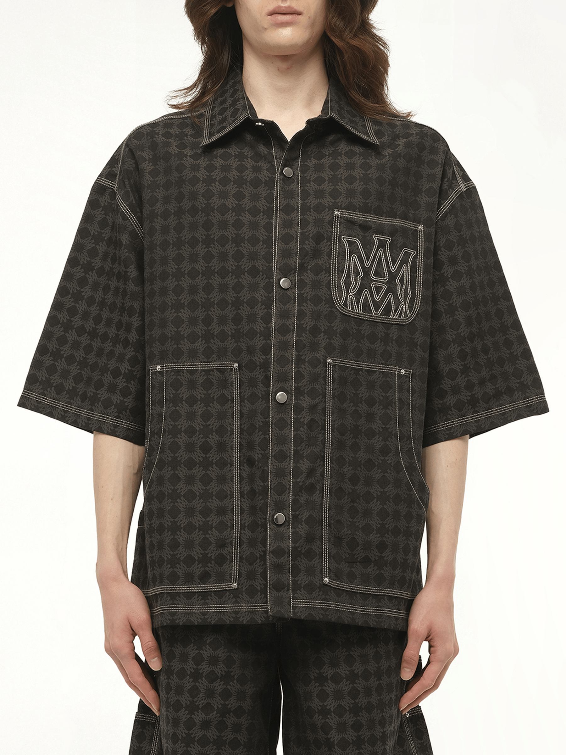 MA Quad Work Shirt in Black