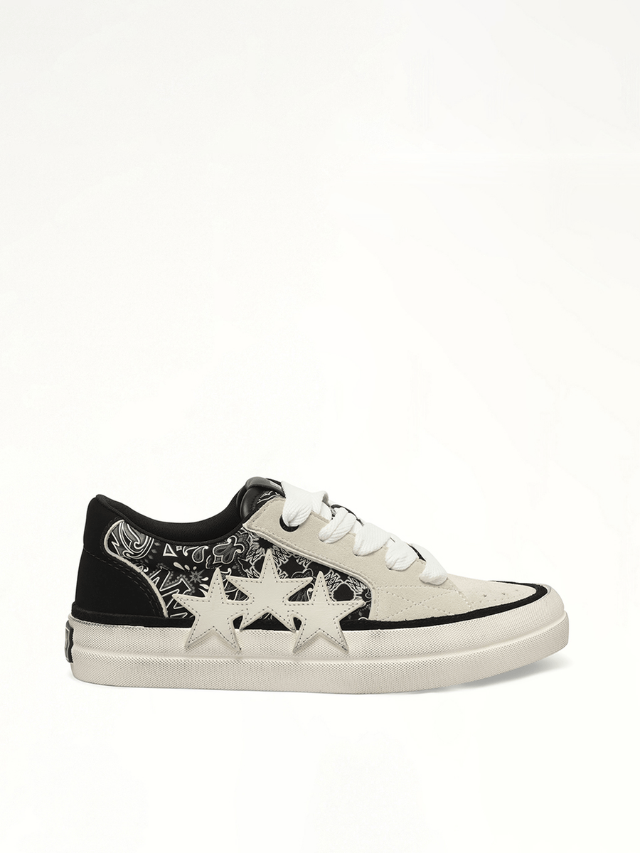 Bandana Sunset Skate in Black Side View | AMIRI