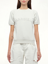 Margiela Short Sleeve Sweatshirt in Butter