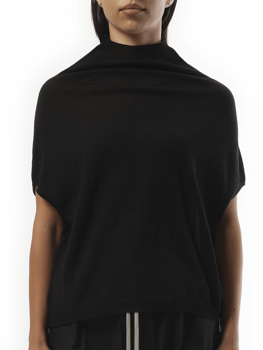 Rick Owens Sleeveless Crater in Black