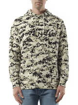 Givenchy Camo All Over Hoodie in Pearl Beige/Black