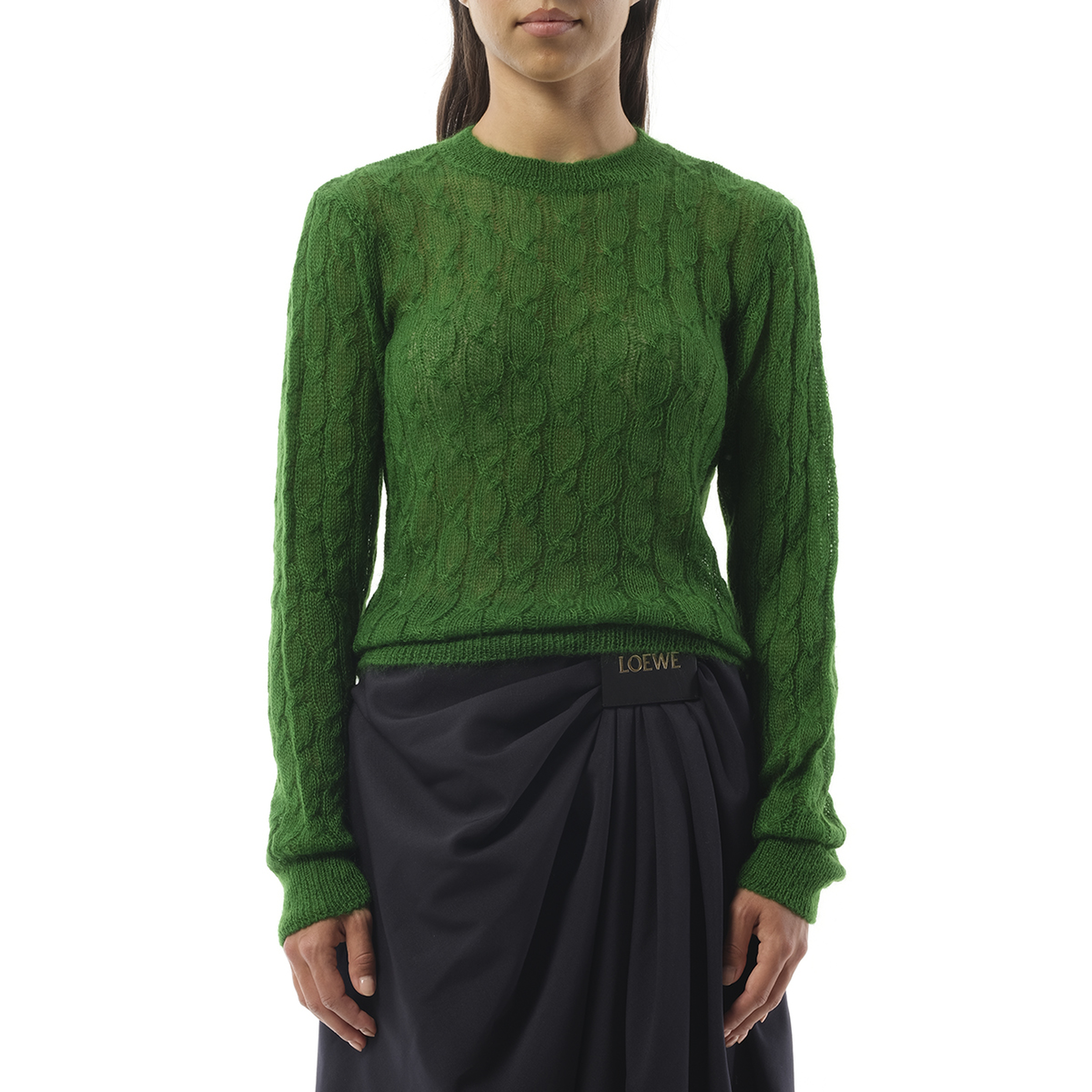 Knit Sweater in Green