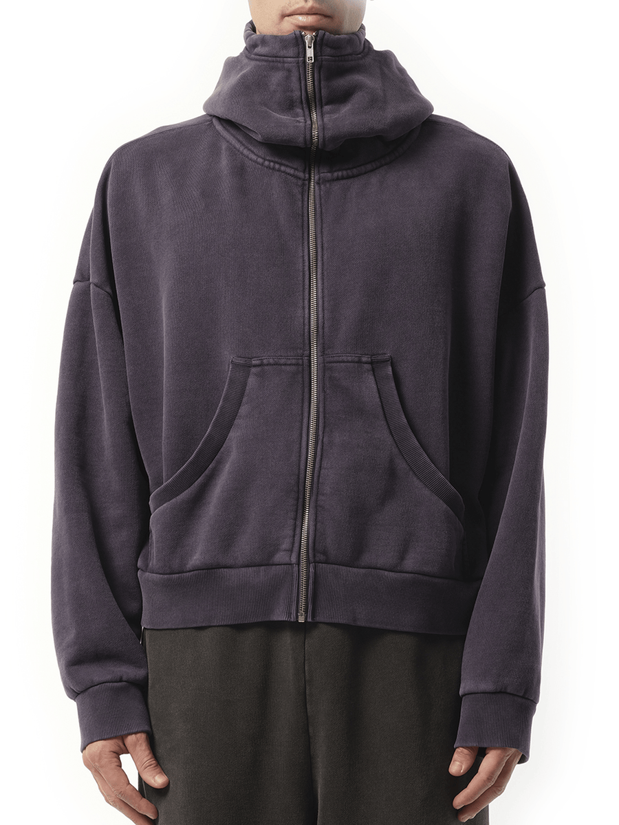 Entire Studios Full Zip Hoodie in Ink