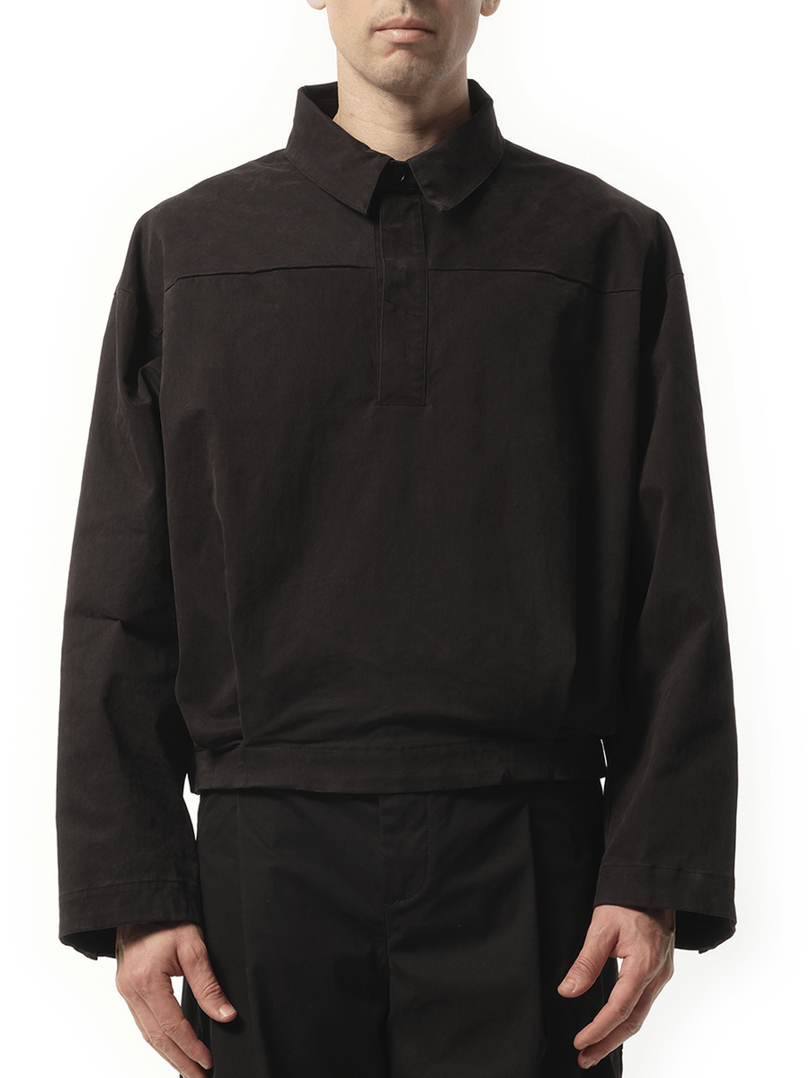 Entire Studios Ana Overshirt in Black
