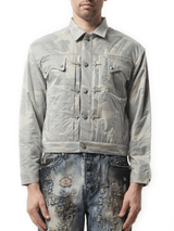 Thug Club Clouded Claw Jacket in Multicolour
